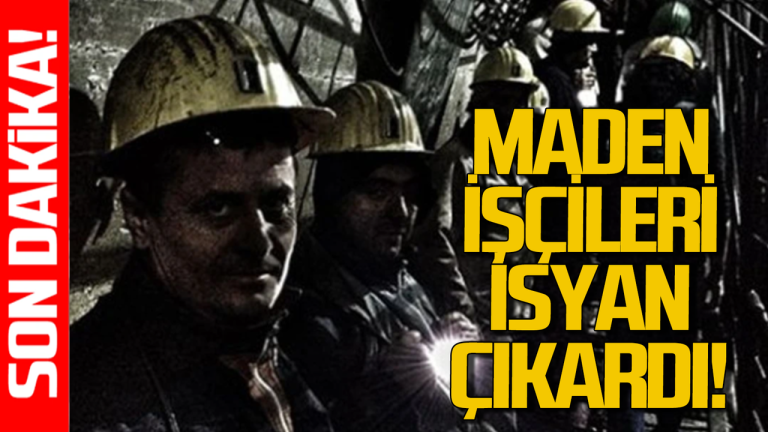 TTK’da Maden İşçileri Eylem Yaptı