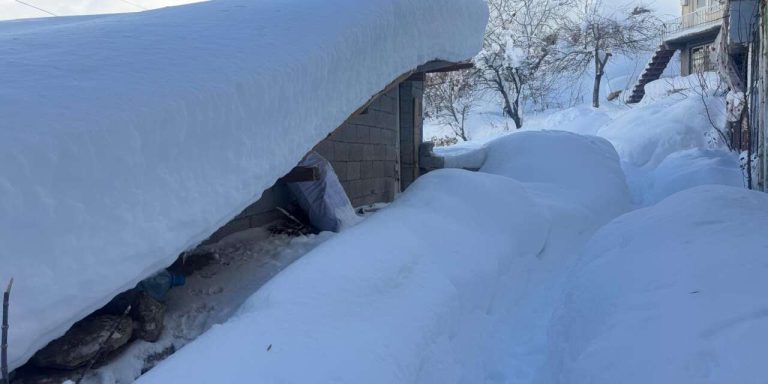 Hakkari’de 357 yerleşim yolu kapandı