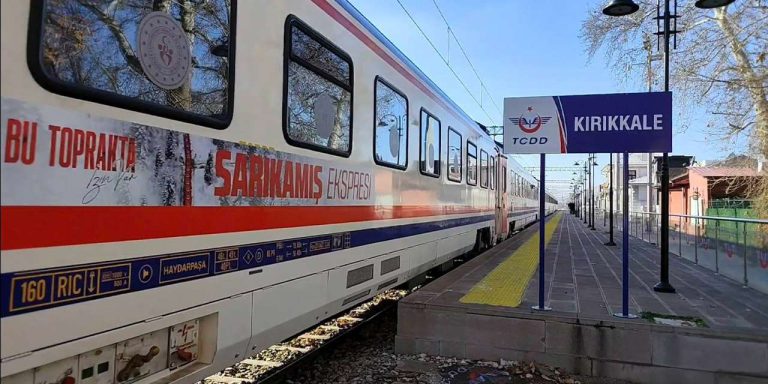Sarıkamış Ekspresi Kırıkkale’de Karşılandı