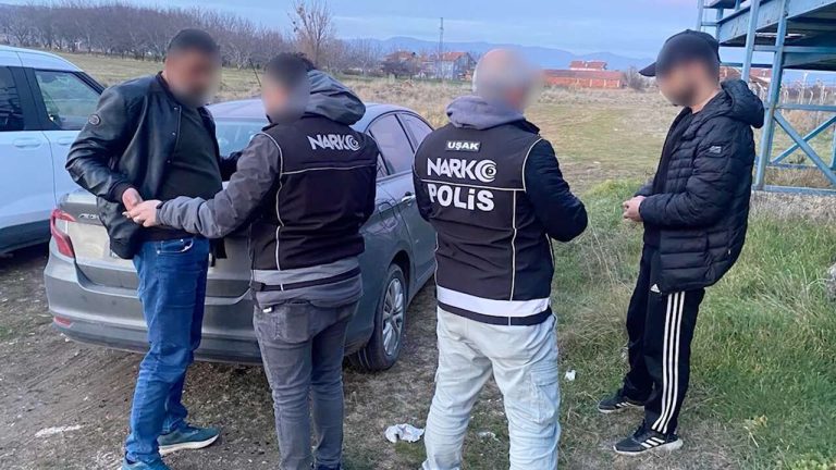 Uşak’ta Narko Alan Uygulaması: Uyuşturucu Operasyonu
