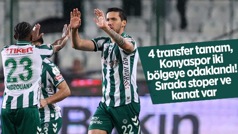Konyaspor transferde iki bölgeye odaklandı