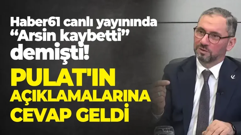Arsin kaybetti iddiasına Pulat’tan yanıt