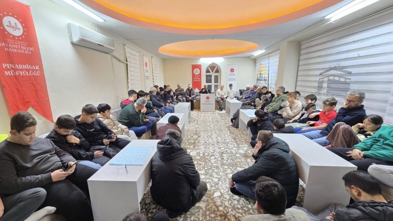 Pınarhisar’da Hasbihal Sohbetleri Talep Gördü
