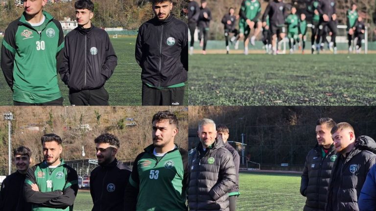 Borçkaspor ikinci haftaya hazırlanıyor.