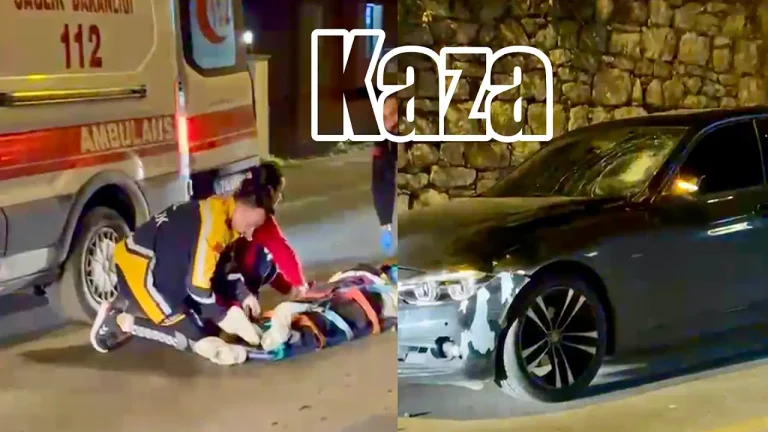 Bartın’da otomobil yayaya çarptı