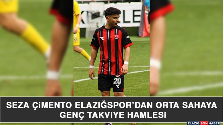 Elazığspor’a genç orta saha takviyesi