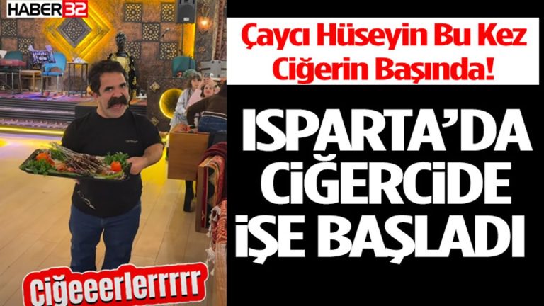 Çaycı Hüseyin Isparta’da göreve başladı.