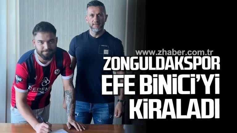 Zonguldakspor Efe Binici’yi Kiraladı