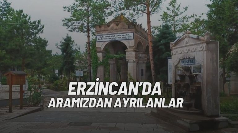 Erzincan’da 2 Ocak 2026 Vefatlar