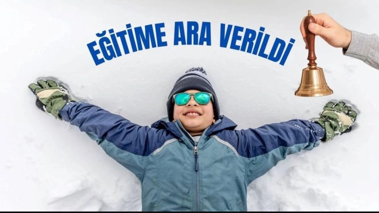 Artvin’de kar tatili: Okullar tatil edildi