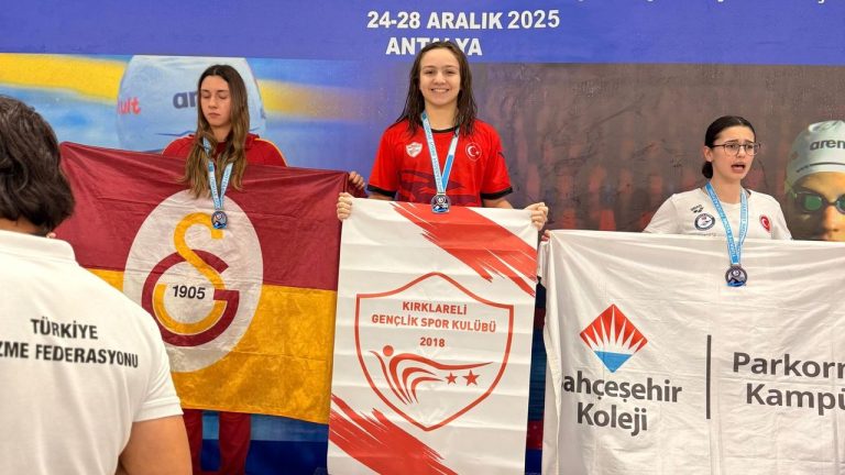 Kırklareli Yüzücülerden Türkiye Şampiyonası’nda Başarı