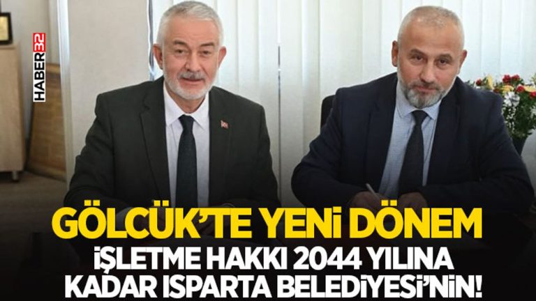 Isparta Belediyesi’nin İşletme Hakkı 2044’e Kadar Uzatıldı