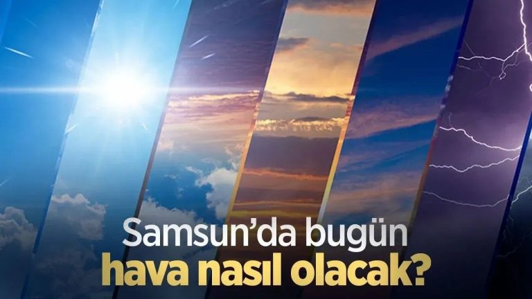Samsun 3 Ocak 2026 Hava Durumu