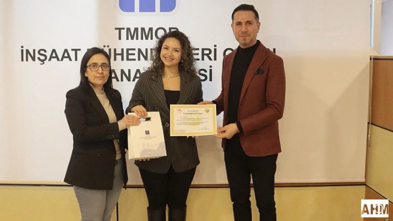 İMO Adana: Yeni üyelere fidan sertifikası