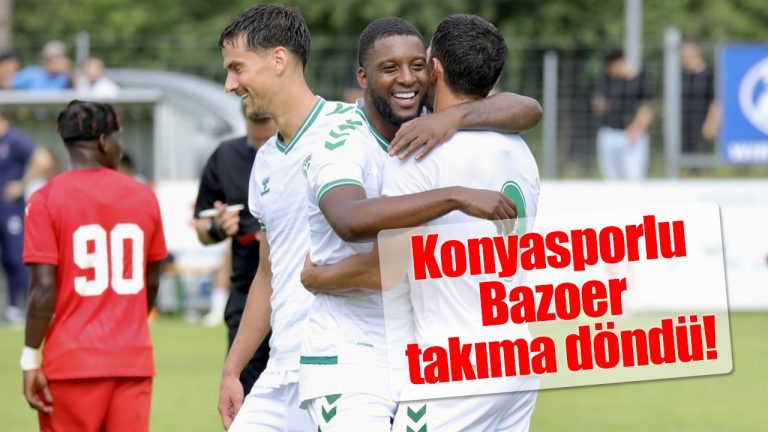 Bazoer Konyaspor’a geri döndü