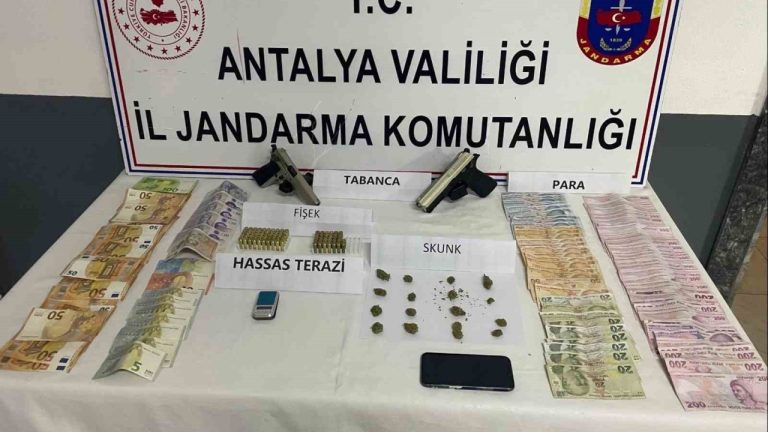 Manavgat uyuşturucu operasyonunda 1 kişi gözaltında