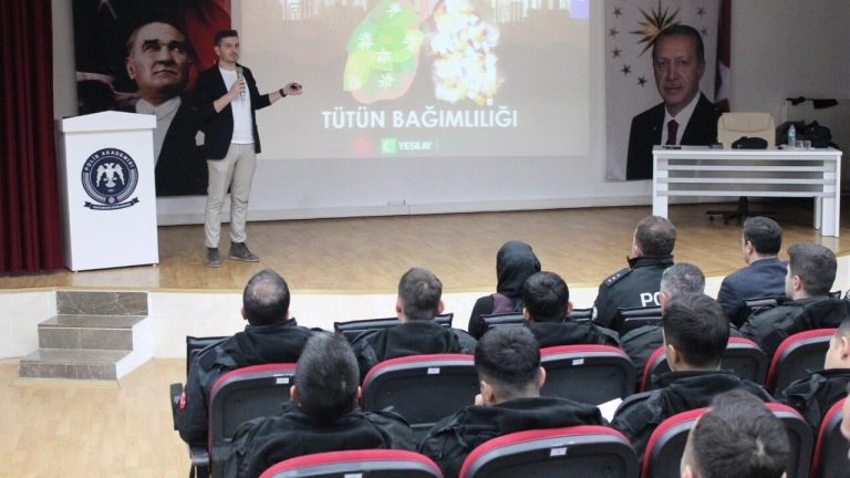 Polis adaylarına TBM eğitimi verildi