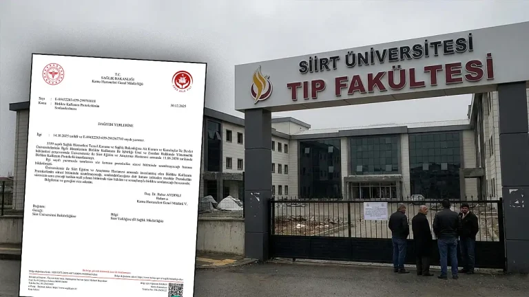 Siirt Tıp Fakültesi Kapanıyor mu? Erdoğan Açtı, Elden Gidiyor!
