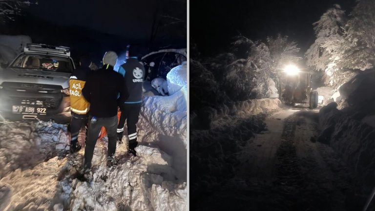 Yenice UMKE: Yatalak hastaya ulaşmak 4 saat sürdü