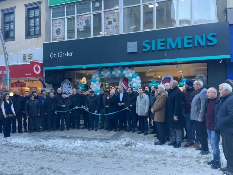 Öztürkler Siemens Mağazası Gümüşhane’de Açıldı