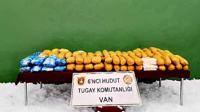 Van’da 50 kilogram yasaklı madde ele geçirildi.