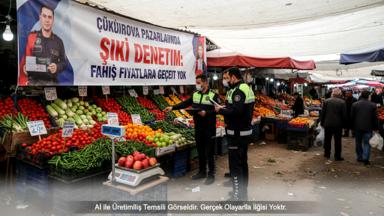 Çukurova Pazarlarında Sıkı Denetim: Fahiş Fiyatlara Geçit Yok