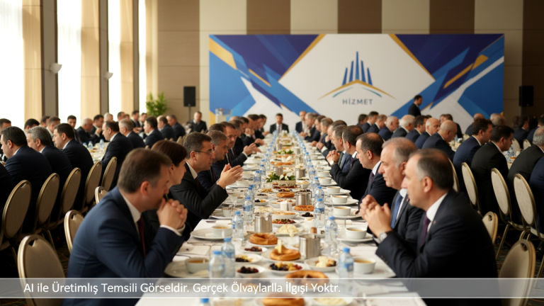 AK Parti Yalova Teşkilatı İftar Buluşmasında Hizmet Vurgusu