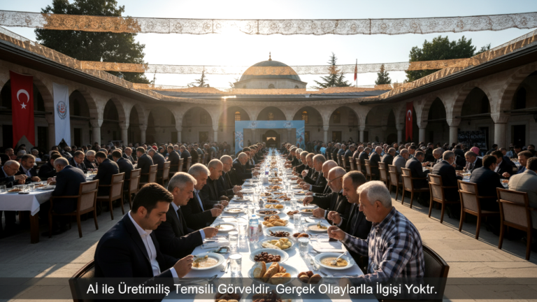 Marmaris Emniyeti’nden Gaziler ve Şehit Yakınlarıyla İftar