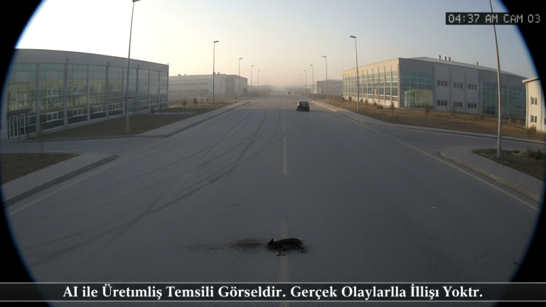 Bolu’da Hayvanlara Yönelik Şiddet Güvenlik Kamerasına Yansıdı