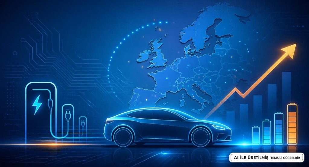 AB Otomobil Pazarı Elektrikli Araçlarla Dönüşüyor
