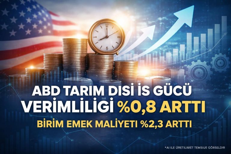 ABD’de Tarım Dışı İş Gücü Verimliliği ve Birim Emek Maliyetindeki Gelişmeler