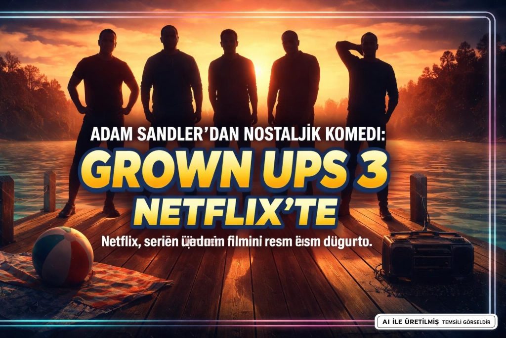 Adam Sandler, Grown Ups Serisini Netflix'te Yeniden Canlandırıyor
