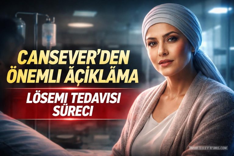 Cansever’den Lösemi Mücadelesi Hakkında Güncel Durum Açıklaması