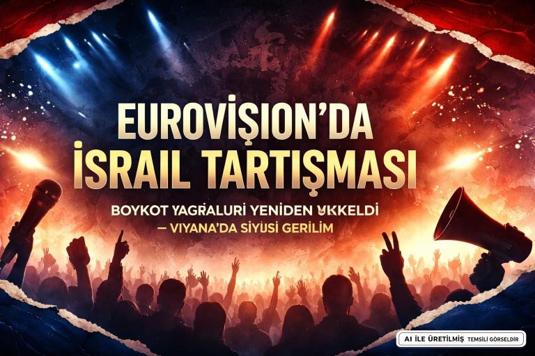 Eurovision’da İsrail Tartışması: Boykot Çağrıları Yeniden Yükseldi