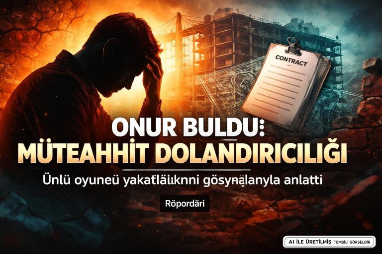 Ünlü Oyuncu Onur Buldu, Müteahhit Dolandırıcılığı Yaşadığını Anlattı