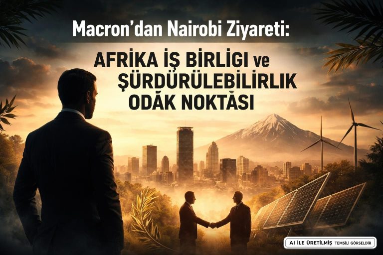 Macron’dan Nairobi Ziyareti: Afrika İş Birliği ve Sürdürülebilirlik Odak Noktası