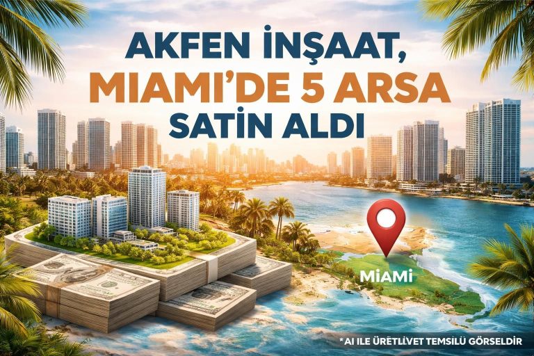 Akfen İnşaat’tan ABD Miami’de Büyük Gayrimenkul Yatırımı