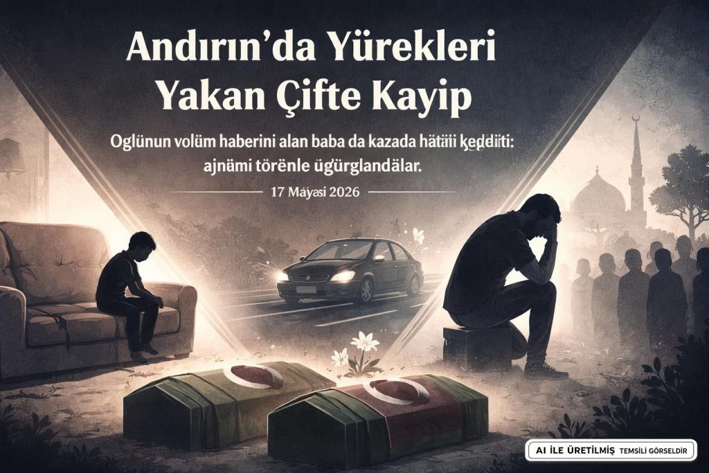 Andırın'da Trajik Olaylar: Baba ve Oğul Aynı Yerde Toprağa Verildi