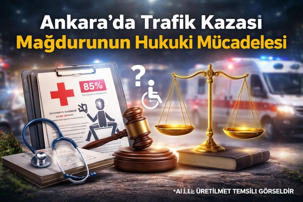 Ankara'da Trafik Kazası Mağduru, Engellilik Raporu Farklılığı Nedeniyle Hukuki Süreç Sürdürüyor