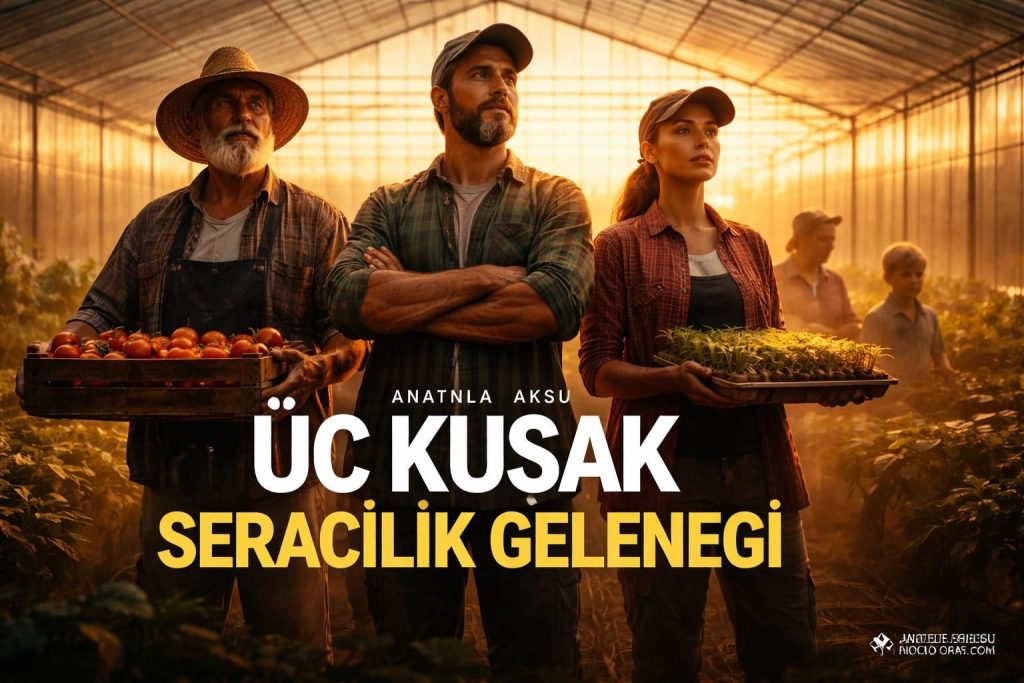 Antalya'da Üç Kuşak Kadın, Seracılık Geleneğini Sürdürüyor