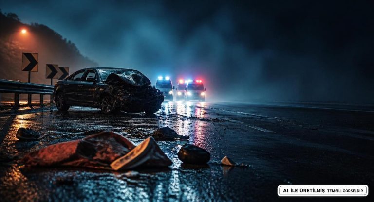 Batman’da Otomobil Şarampole Yuvarlandı: 4 Kişi Yaralandı