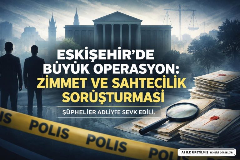 Belediye Görevlileri Zimmet ve Sahtecilik İddhasıyla Gözaltına Alındı
