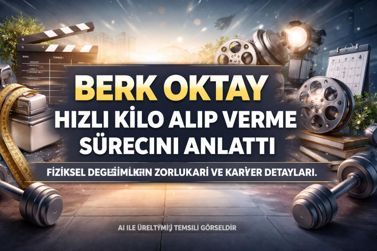 Berk Oktay’dan Sektörün Zorluklarına Bakış: Kilo Değişimleri ve Kariyer Yolculuğu