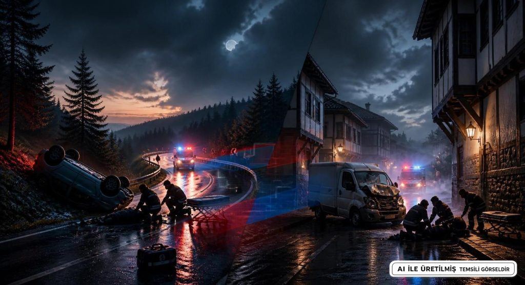 Bolu ve Sakarya'da İki Ayrı Trafik Kazası Yaşandı