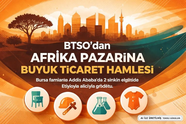 Bursa, Etiyopya Pazarına Geniş Ticaret Heyeti Düzenledi