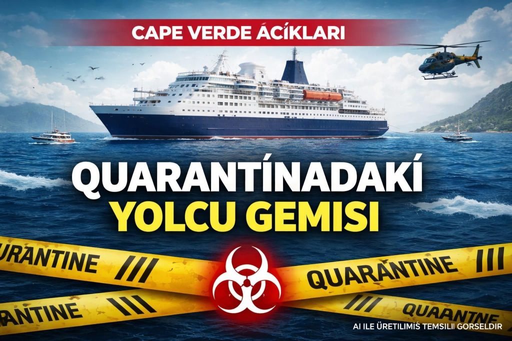 Cape Verde Açıkları'nda Seyir Gemisi: 149 Kişi Tedbirli İzlemde