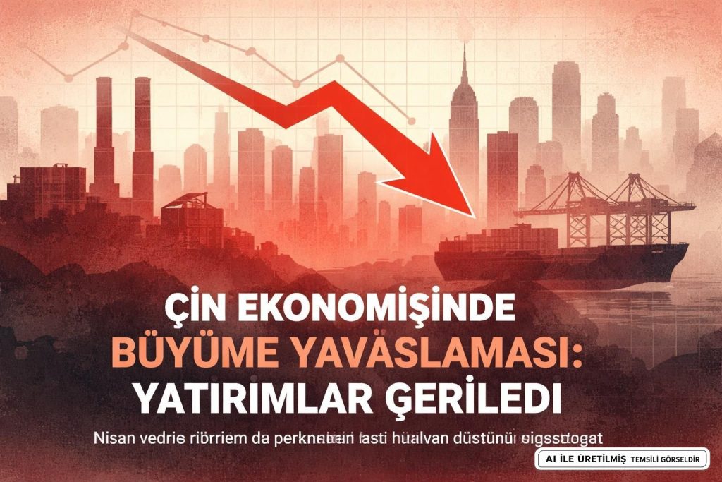 Çin Ekonomisi Yavaşladı: Yatırımlar ve Küresel Riskler Baskıda
