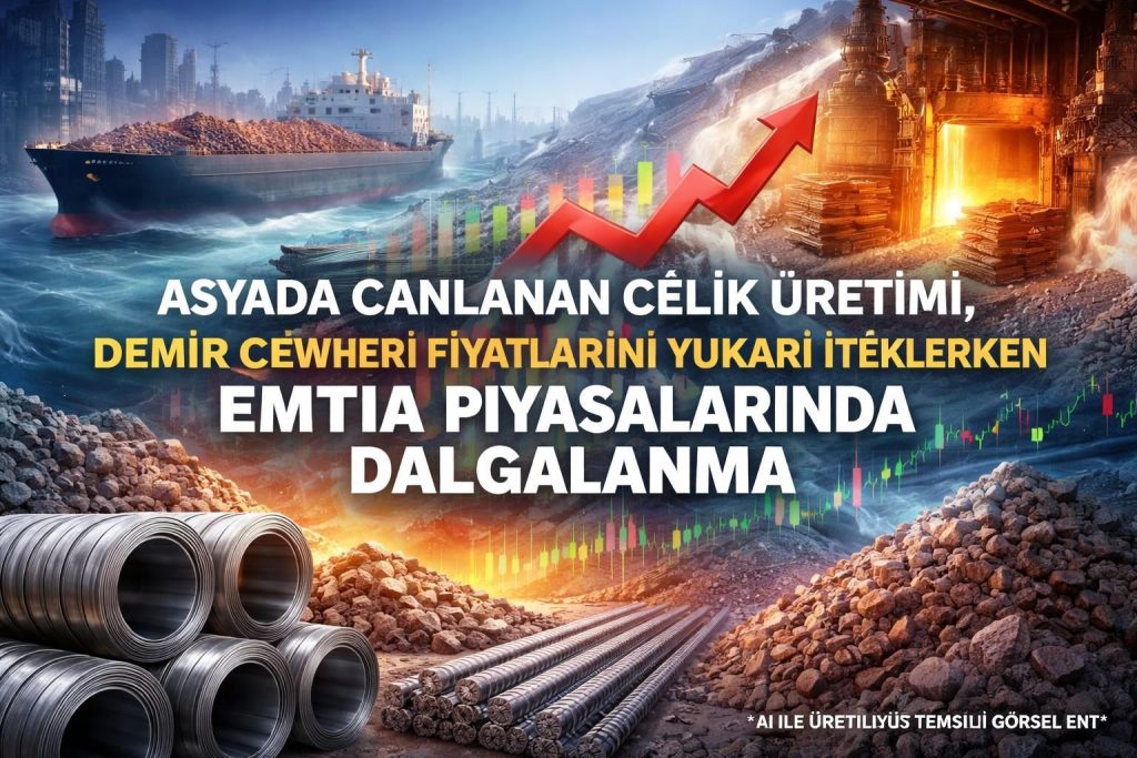 Çin Talebiyle Desteklenen Demir Cevheri Fiyatları Yükseliş Trendinde