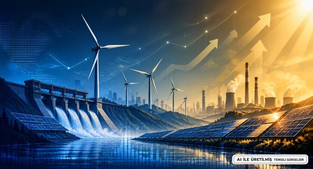 Çin'de Elektrik Üretimi Nisan Ayında Yüzde 2,6 Arttı