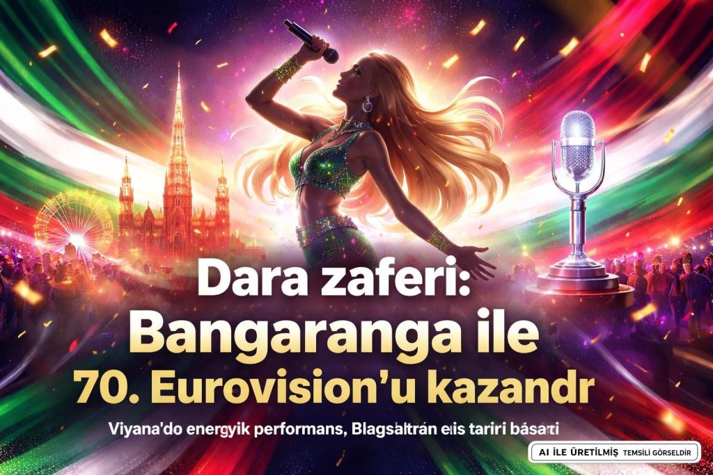 Dara, Eurovision'da Bulgaristan'a Tarihi Zafer Getirdi